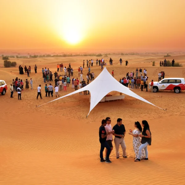 VIP Evening Desert Safari & Bedouin Camp